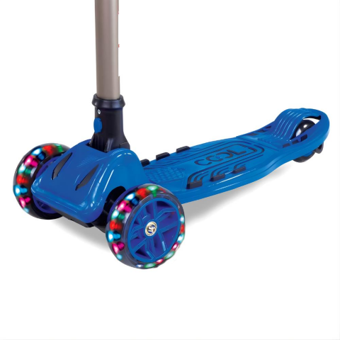 Cool Wheels 3 Tekerlekli Işıklı Maxi Scooter Mavi