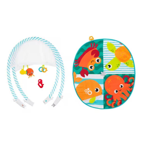Fisher Price Renkli Dostlar Taşınabilir Jimnastik Merkezi FXC15