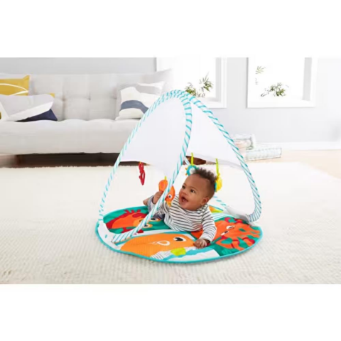 Fisher Price Renkli Dostlar Taşınabilir Jimnastik Merkezi FXC15
