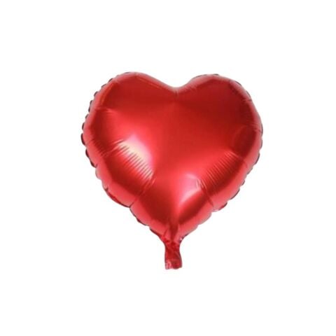 Kırmızı Kalp 18'' Folyo Balon