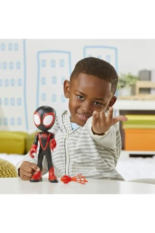 Marvel Spidey Ve Inanılmaz Arkadaşları Süper Boy Miles Morales Aksiyon Figürü