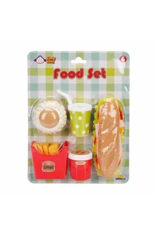 Little Chef Fast Food Yiyecek Oyun Seti