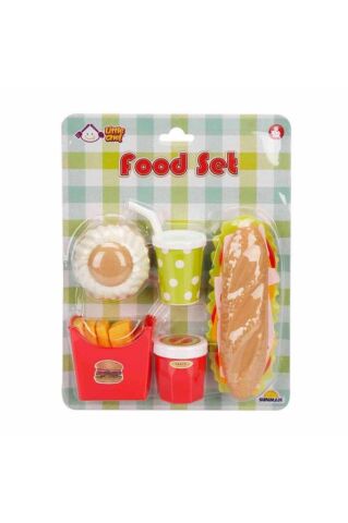 Little Chef Fast Food Yiyecek Oyun Seti
