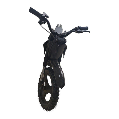 Cool Wheels 36V Elektrikli Çocuk Cross Motor 14 inç Teker Bluetooth LED Far 3 Kademe Hız Ayarlı (KARBONFİBER)