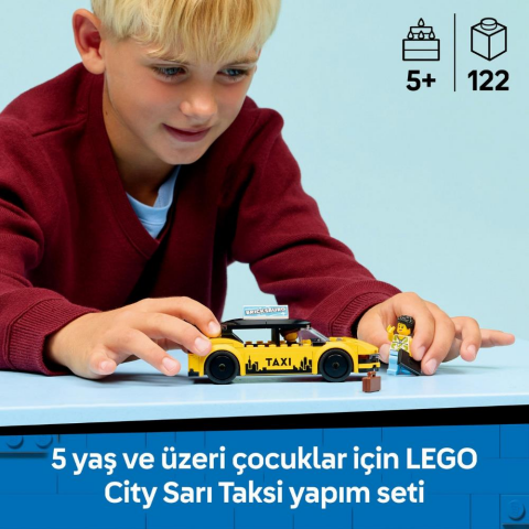 LEGO® City Sarı Taksi 60487