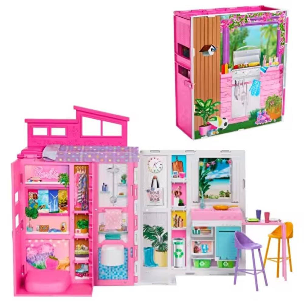 Barbie Yeni Portatif Evi HRJ76