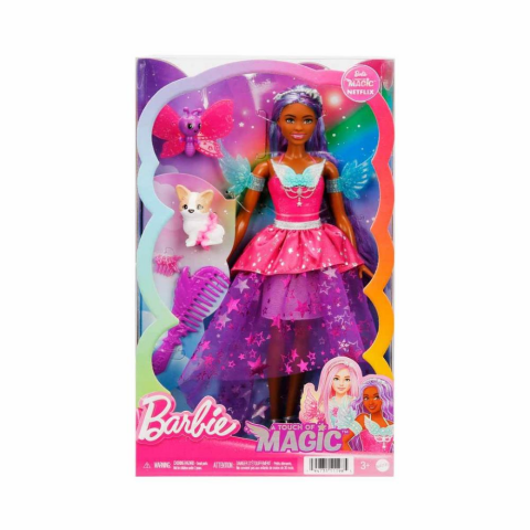 Barbie Sihirli Dokunuş Peri Masalı Elbiseli Bebekler HLC31
