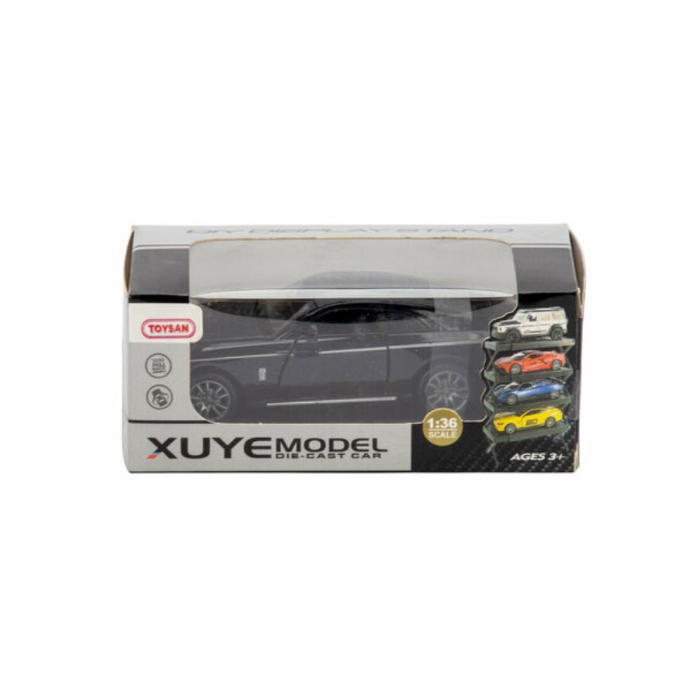 Toysan 1.36 Ölçek Kutulu Çek Bırak Metal Araba K114a69 Karma Renk