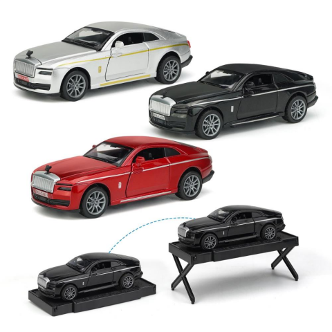 Toysan 1.36 Ölçek Kutulu Çek Bırak Metal Araba K114a69 Karma Renk