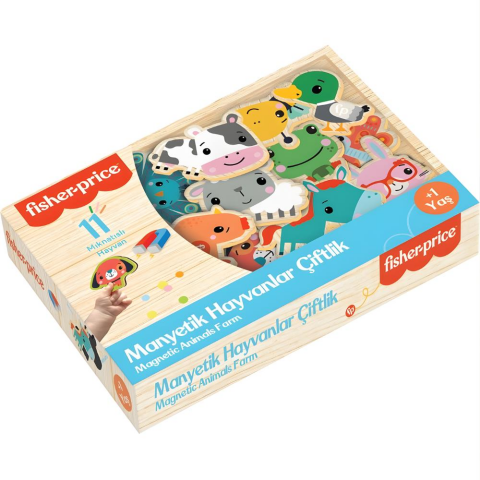 Fisher-Price Manyetik Hayvanlar Çiftlik 11 Parça