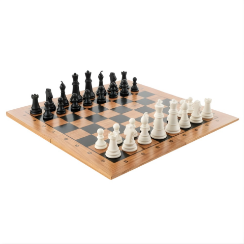 Ahşap Satranç Strateji Ve Zeka Oyunu