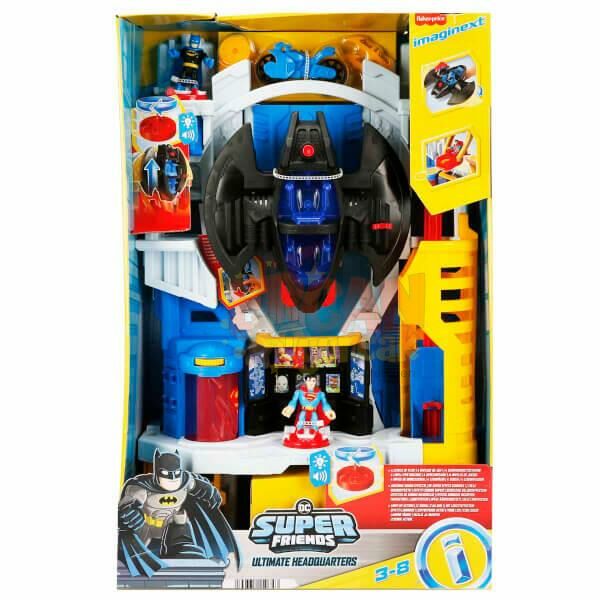 Imaginext DC Super Friends Ultimate Headquarters Sesli ve Işıklı Macera Oyun Seti HNW08