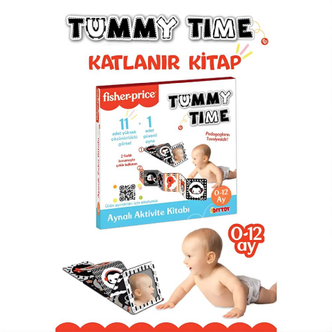 Fisher-Price Aynalı Aktivite Kitabı