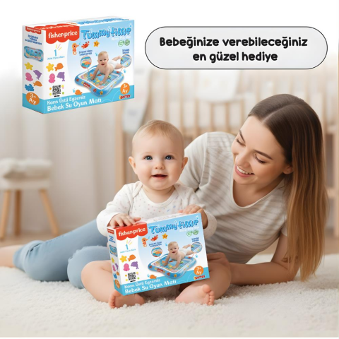 Fisher-Price Fisher Price-Dıytoy Tummy Time Aktiviteli Su Matı