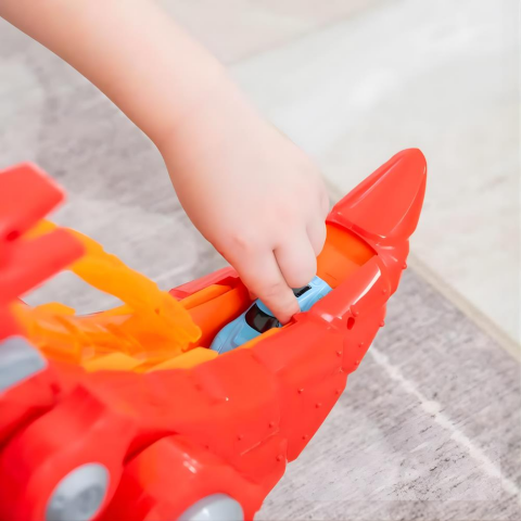 Teamsterz Sesli ve Işıklı Robo Wreckerz Mega Beast Oyun Seti