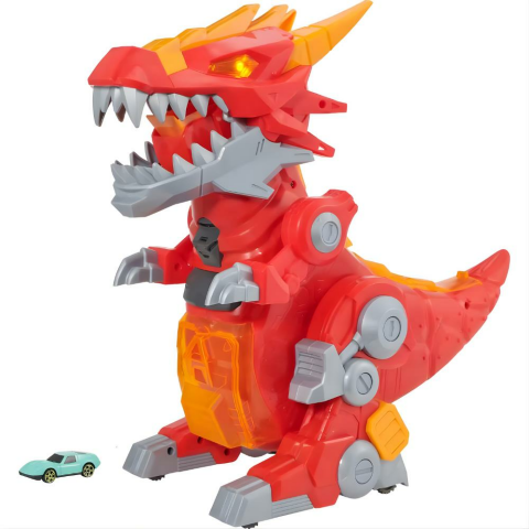 Teamsterz Sesli ve Işıklı Robo Wreckerz Mega Beast Oyun Seti