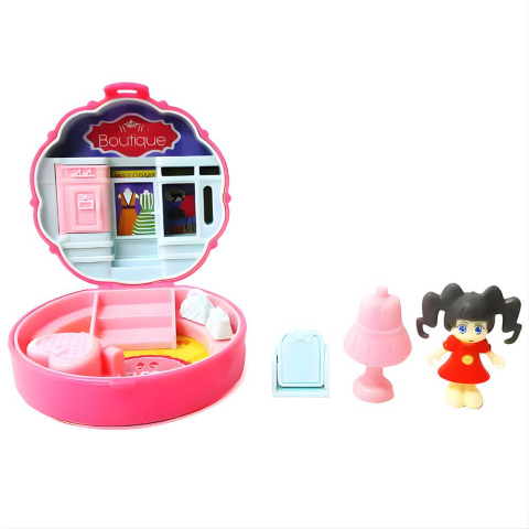 Taşınabilir Dollhouse Sürpriz Paket