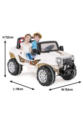 Attack Çift Kişilik Kumandalı Akülü Jeep 12v