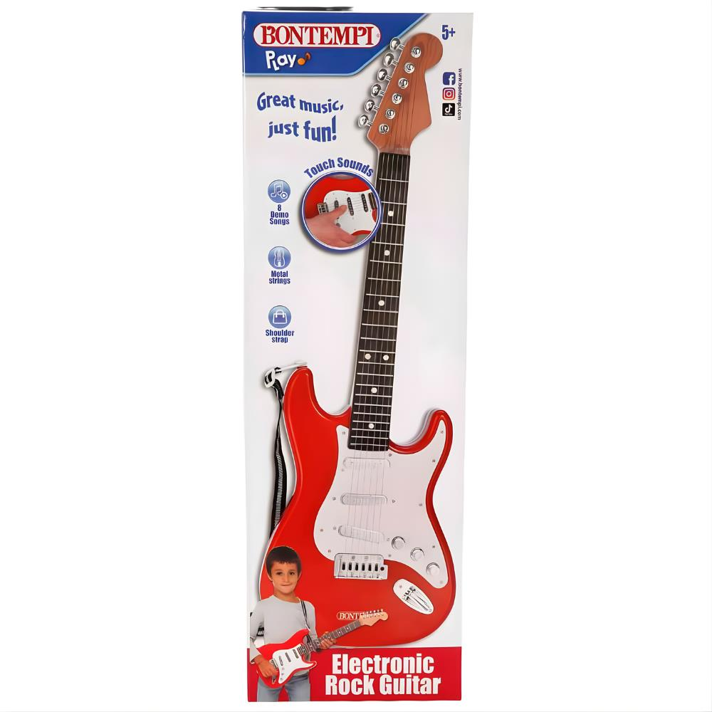 Bontempi Elektronik Çocuk Rock Gitar 66 cm