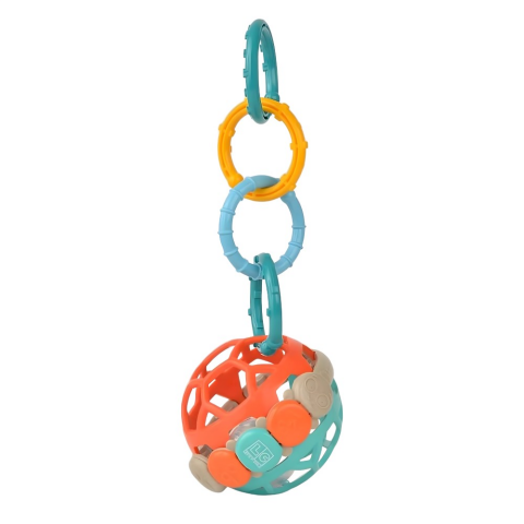 Let's Be Child Halkalı Top Çıngırak 30590 Renkli