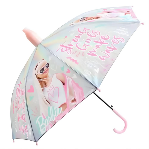 Barbie Lisanslı Şemsiye