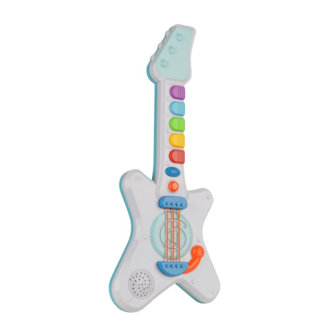 Işıklı Müzikli ve Çok Fonksiyonlu Rock'n Roll Gitar