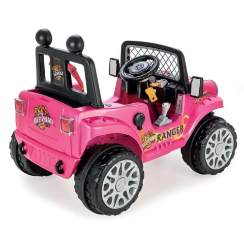 Pilsan Ranger Uzaktan Kumandalı Akülü Araba Pembe