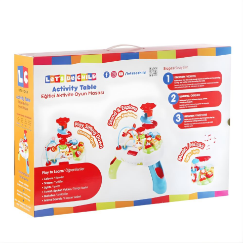 LC Let's Be Child Türkçe Konuşan Eğitici Aktivite Masası