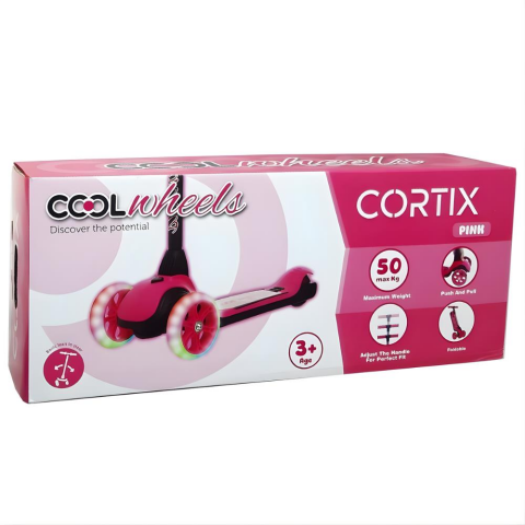 Cool Wheels Cortix Led Işıklı 3 Tekerlekli Katlanabilir Çocuk Scooter