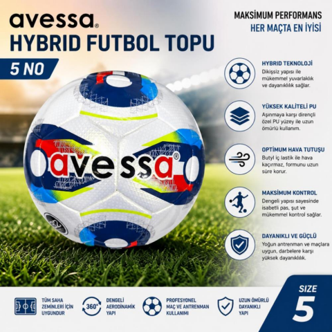 Hybrid Futbol Topu No.5