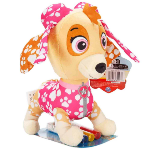 Figür Peluş Paw Patrol Doodle Pup Boyama Kalemli