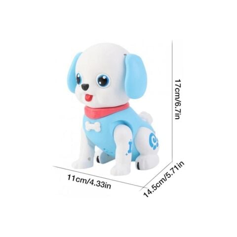 Sevimli Hareket Eden Pilli Sesli Robot Köpek