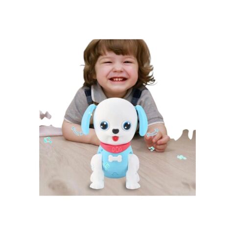 Sevimli Hareket Eden Pilli Sesli Robot Köpek