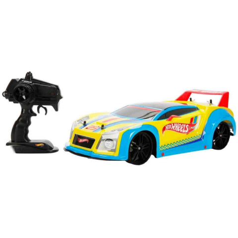 1:10 Hot Wheels Işıklı USB Şarjlı Uzaktan Kumandalı Araba