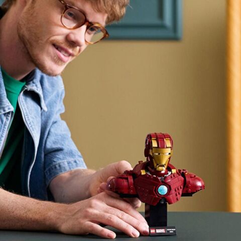 LEGO Marvel Iron Man MK4 Büstü 76327