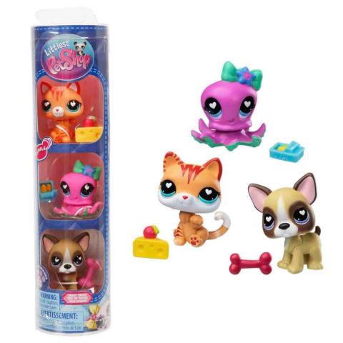 Littlest Pet Shop Minişler 3’lü Figür Seti S4