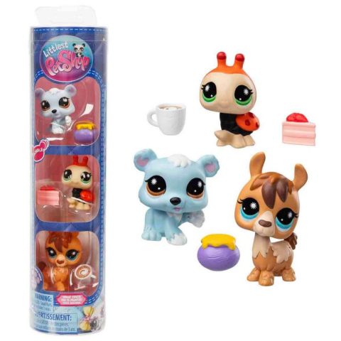 Littlest Pet Shop Minişler 3’lü Figür Seti S4