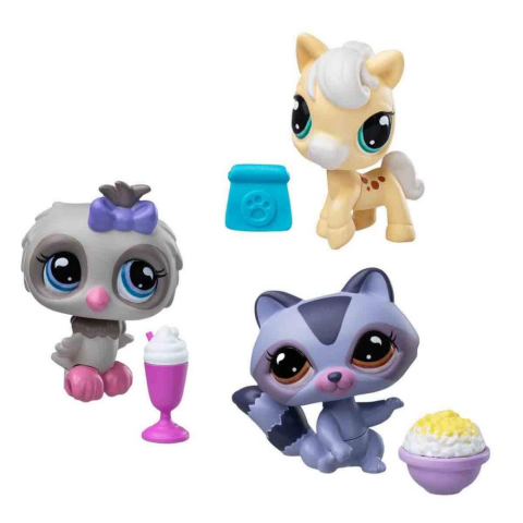 Littlest Pet Shop Minişler 3’lü Figür Seti S4