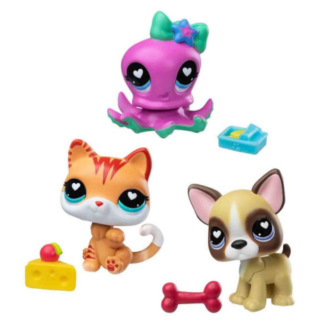 Littlest Pet Shop Minişler 3’lü Figür Seti S4