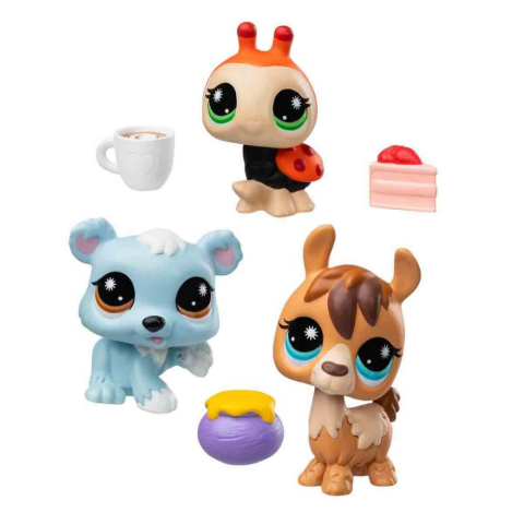 Littlest Pet Shop Minişler 3’lü Figür Seti S4