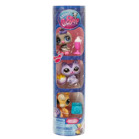 Littlest Pet Shop Minişler 3’lü Figür Seti S4