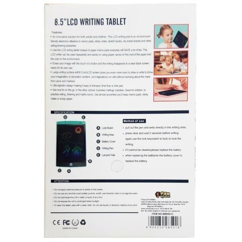 Can Oyuncak Renkli Yazı Tahtası 8,5 inç