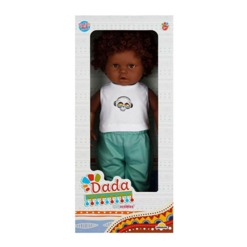 Dada Kıvırcık Saçlı Bebek 60 cm