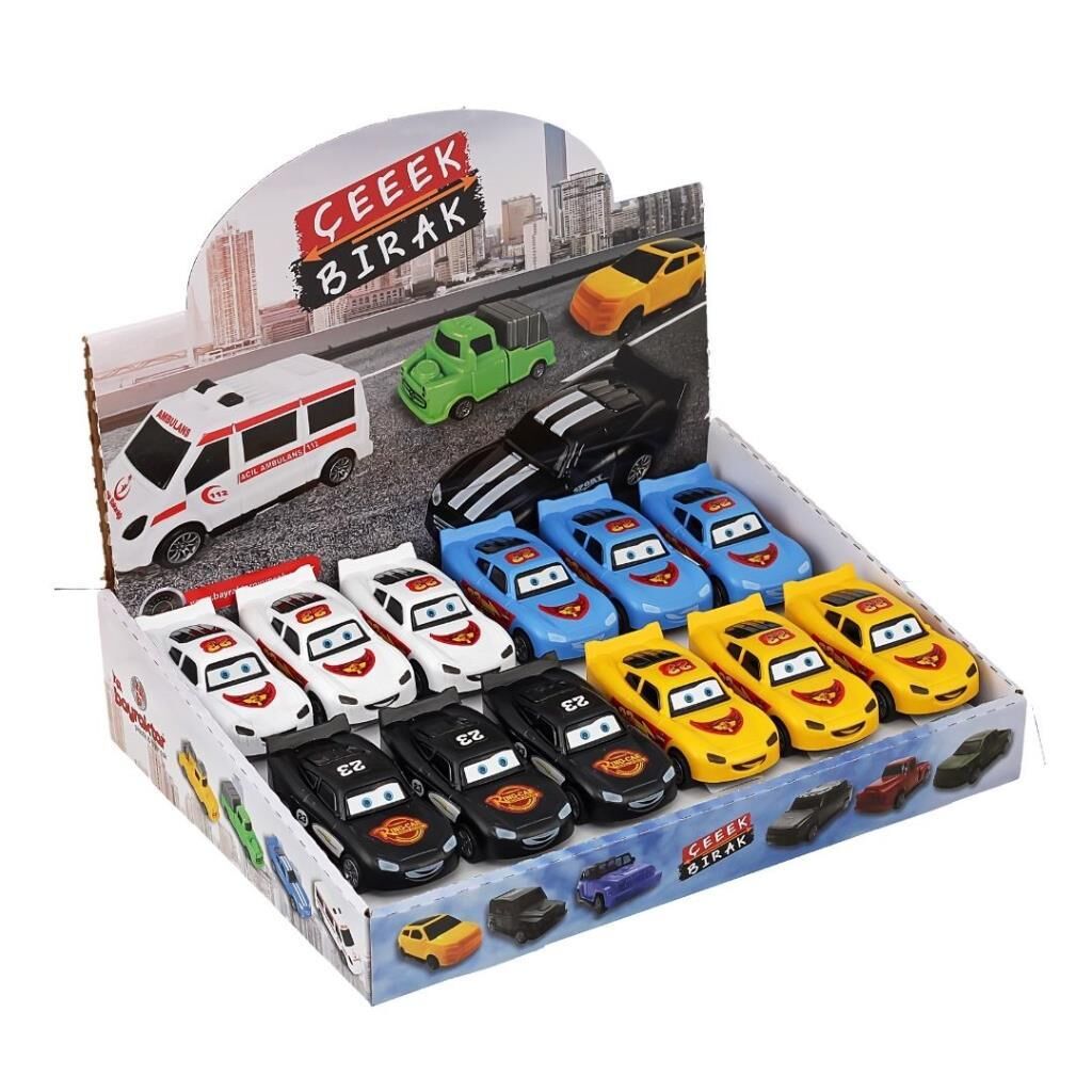 Renkli MC 23 Araba (1 Adet)