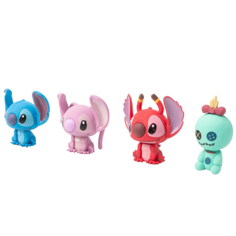 Disney Stitch Puzzle Palz 3D Silgi Figür Sürpriz Paket