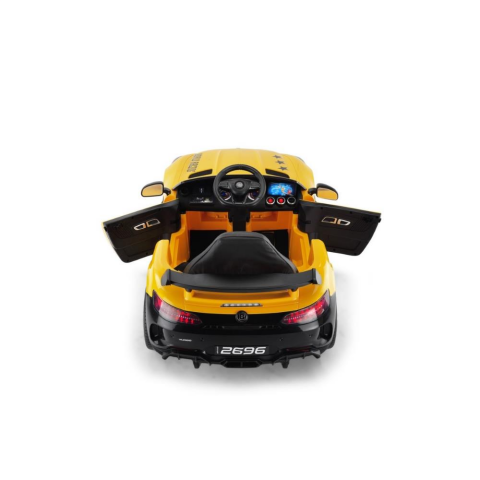 Baby2Go Grand Akülü Araba 12V Sarı
