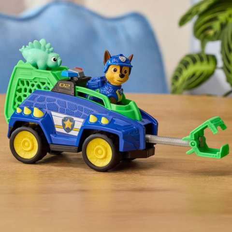 PAW Patrol The Dino Movie Chase Figürü ve Dino Kurtarma Aracı