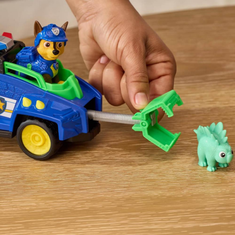 PAW Patrol The Dino Movie Chase Figürü ve Dino Kurtarma Aracı