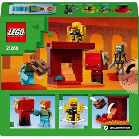 LEGO Nether Lav Savaşı 4 Minecraft