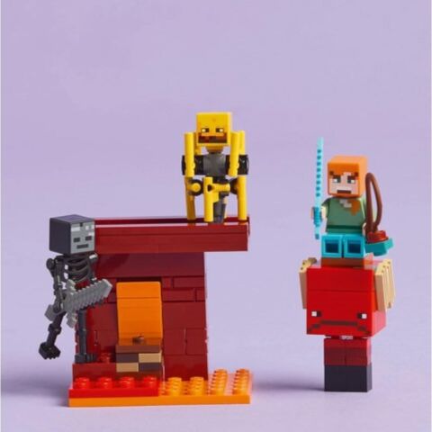 LEGO Nether Lav Savaşı 4 Minecraft